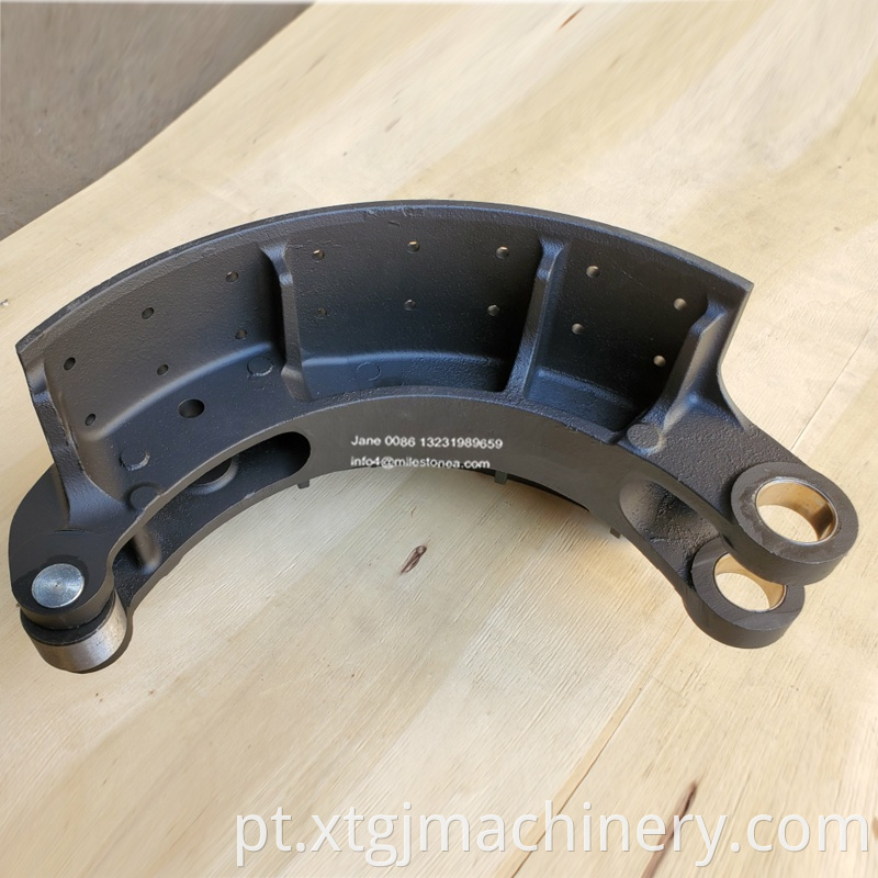 China Casting Brake Shoe 3270-1412 Para o trailer de caminhão para uso pesado do euro 3270 1412 32701412